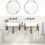  Površina za umivaonik neobrađena 160x40x2 cm od drva bagrema | shoptok.hr