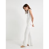 Koton Flared Trousers Textured High Waist | shoptok.hr