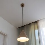  Visilica na sajli ETNA II 1xE27/15W/230V prečnik 25 cm bež | Eponuda.com