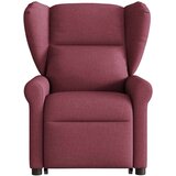  Električni naslonjač na podizanje od tkanine boja vina | shoptok.hr
