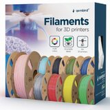 Gembird mat PLA 3D filament oranžen, 1,75 mm, 1 kg (3DP-PLA-01-MTO), (5000368465) | Shoptok.si