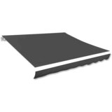 vidaXL Tenda iz platna 600x300 cm antracitna Cene