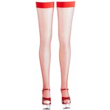 Cottelli - Gusto tkana mreža za bedro (crvena) | shoptok.hr