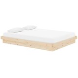  Okvir za krevet od masivnog drva 135 x 190 cm bračni | shoptok.hr