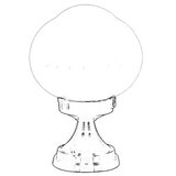Opviq Vanjska zidna lampa BSU-68187-BSY-M3-KOP, 32 cm, E27, IP65, Crna | Eponuda.ba
