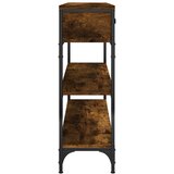  Konzolni stol boja hrasta 100 x 25 x 75 cm konstruirano drvo | shoptok.hr