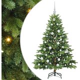  Umjetno božićno drvce s stalakom Zelena 150 cm PE i PVC | shoptok.hr