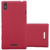  case, združljiv s sonyjem v frosty red - hard case zaščitni pokrov v zmrznjenem videzu proti praskam in udarcem, (20566808) | Shoptok.si