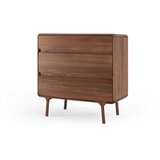 Gazzda Rjava komoda iz masivnega oreha 90x90x45 cm Fawn – | Shoptok.si