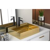 Sapho Umivaonik od nehrđajućeg čelika u zlatnoj boji 55x42 cm Aurum – | shoptok.hr