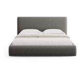 Cosmopolitan Design Sivi tapecirani bračni krevet s prostorom za odlaganje s podnicom 140x200 cm Colonel – | shoptok.hr