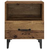  Noćni ormar s ladicama 2 pcs Staro drvo 40 x 35 x 47.5 cm | shoptok.hr