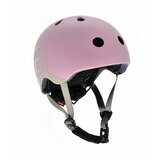 Scoot&Ride® Dečija kaciga Rose, Ljubičasto - siva Cene