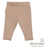 Minymo Hlače iz organskega bombaža, Mahogany Rose, št. 62 u
