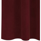  Zavjese za zamračivanje 2 pcs Vinska crvena 140 x 140 cm Baršun | Eponuda.com