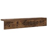  Vješalica za kapute na zidu Dimljeni hrast 60 x 10,5 x 10,5 cm | shoptok.hr