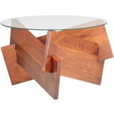 vidaXL Klubska mizica 60 cm trden akacijev les | Shoptok.si