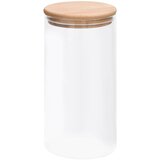  Staklenke za pohranu s poklopcima od bambusa 4 kom 1200 ml | Eponuda.ba