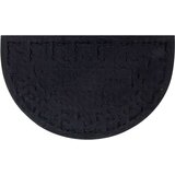 vidaXL Predpražnik polkrožen 45x75 cm guma in kokosova vlakna | Shoptok.si