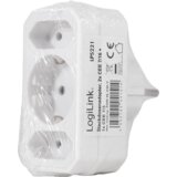 Logilink šuko adapter - lopov 2x CEE 7/16 + 1x CEE 7/3 | Eponuda.com