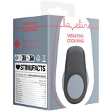 Shots Loveline - punjivi, vibrirajući prsten za penis (crni) | shoptok.hr