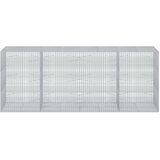  Gabion s žicom debljine 3,5 mm i mrežom 5x2,5 cm 400x100x150 cm | shoptok.hr