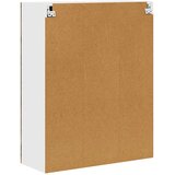  Zidni stakleni ormarić Dimljeni hrast 80 x 31 x 100 cm | shoptok.hr