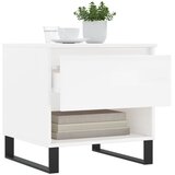  Stolići za kavu 2 kom sjajni bijeli 50 x 46 x 50 cm drveni | Eponuda.com