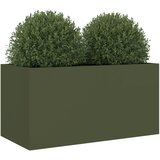  Sadilica maslinastozelena 62 x 30 x 29 cm čelik | shoptok.hr