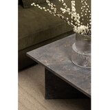 Actona Tamno smeđi stolić za kavu u mramornom dekoru 70x140 cm Vega – | shoptok.hr
