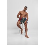 Urban Classics 3-Tone Swim Shorts Burgundy/bottlegreen Cijene