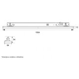  SINSKA SVETILJKA JM-4073 41-66W 4000K 90° 1500mm CRNA | Eponuda.com