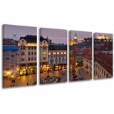  Slike na platnu 4-delne SLOVAČKA SK022E41 (moderne slike na) Cijene