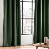 Douceur d intérieur Kaki zelena zavesa 140x260 cm Essentiel – | Shoptok.si