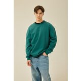 Defacto Boxy Fit Crew Neck Printed Sweatshirt Cene