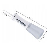  Aku. brezžična zobna prha 350ml bela irigator za zobe USB | Shoptok.si