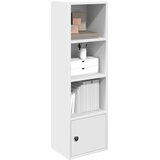  Regal za knjige bijeli 31x24x102 cm konstruirano drvo | shoptok.hr