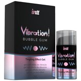Intt Stimulacijski gel Vibration! Bubble Gum, 15 ml | Shoptok.si