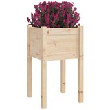 vidaXL Vrtno cvetlično korito 50x50x70 cm trdna borovina | Shoptok.si