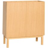 Hübsch Omarica v hrastovem dekorju v naravni barvi 80x90x40 cm Ark – | Shoptok.si