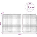  Gabion s žicom debljine 3 5 mm i mrežom 10x10 cm 1100x50x150 cm - 50 cm 150 cm 1100 cm | shoptok.hr