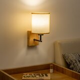  Brilagi - Zidna lampa NUBILA WOOD 1xE27/25W/230V hrast/svetlo braon | Eponuda.com