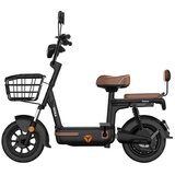 Yadea Bateriјski bicikl Teena, 48 V, 12 Ah, crni | Eponuda.com