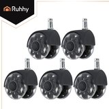 Ruhhy kotačići za uredsku stolicu 2,5" 11 x 22 mm, crni, 5 kom | shoptok.hr
