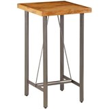 Barska barski stol od masivne reciklirane tikovine 60 x 60 x 107 cm | shoptok.hr