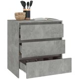  Komoda siva boja betona 70 x 41 x 75 cm od iverice | shoptok.hr