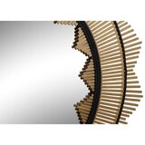  Zidno ogledalo DKD Home Decor Smeđa Crna Prirodno Kolonijalni 90 x 2 x 90 cm | shoptok.hr