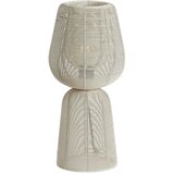 Light & Living Kremno bela namizna svetilka (višina 42 cm) Aboso – | Shoptok.si