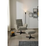 Dieter Knoll FOTELJ, sivorjava tekstil | Shoptok.si