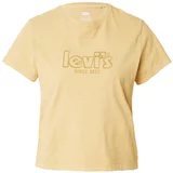 Levi's Majica 'Graphic Classic Tee' gorčica